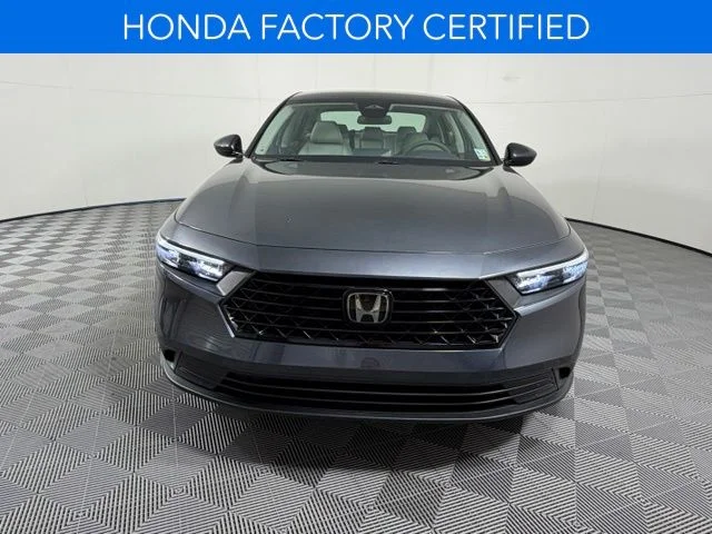 Certified Used 2024 Gray Honda LX image 2