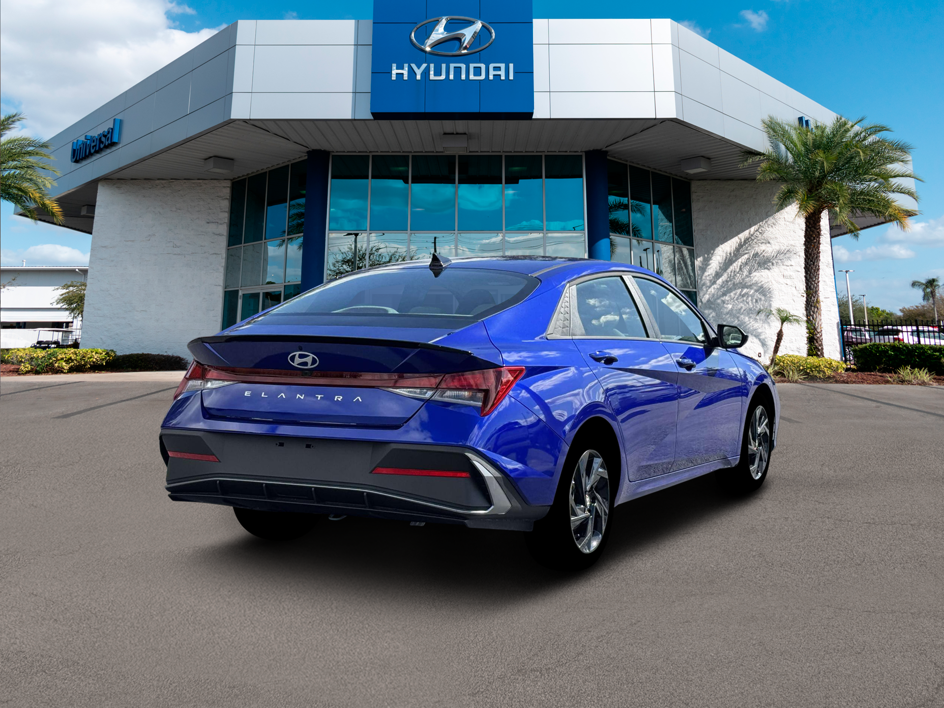 New 2026 Blue Hyundai SEL Sport image 7