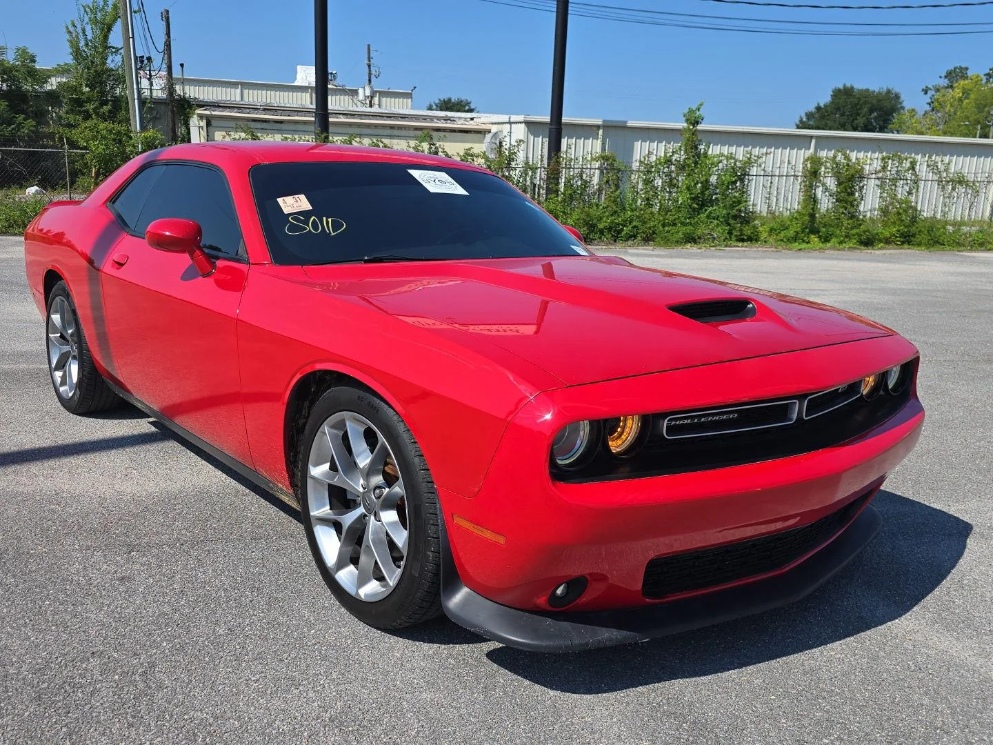 Used 2022 Torred Clearcoat Dodge GT image 1