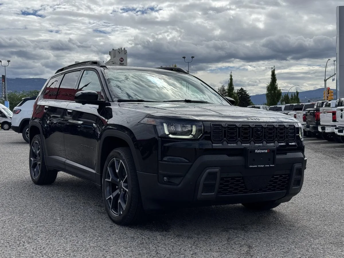 New 2026 Black Jeep Overland image 3