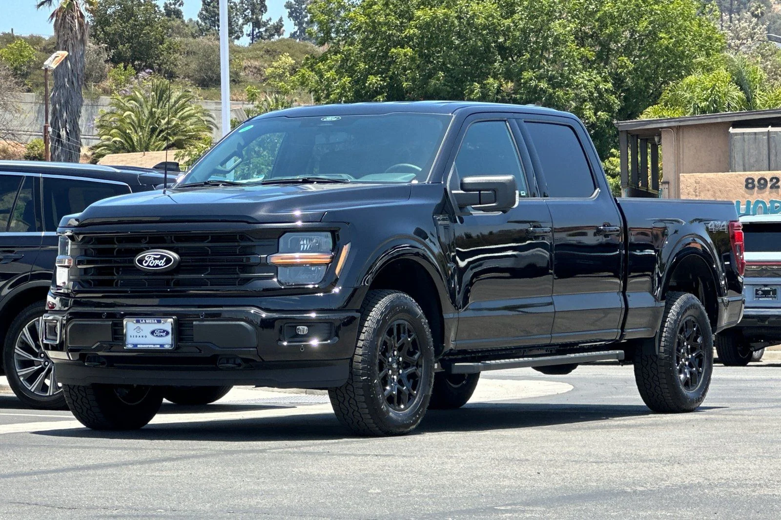 New 2026 Agate Black Metallic Ford XLT image 7