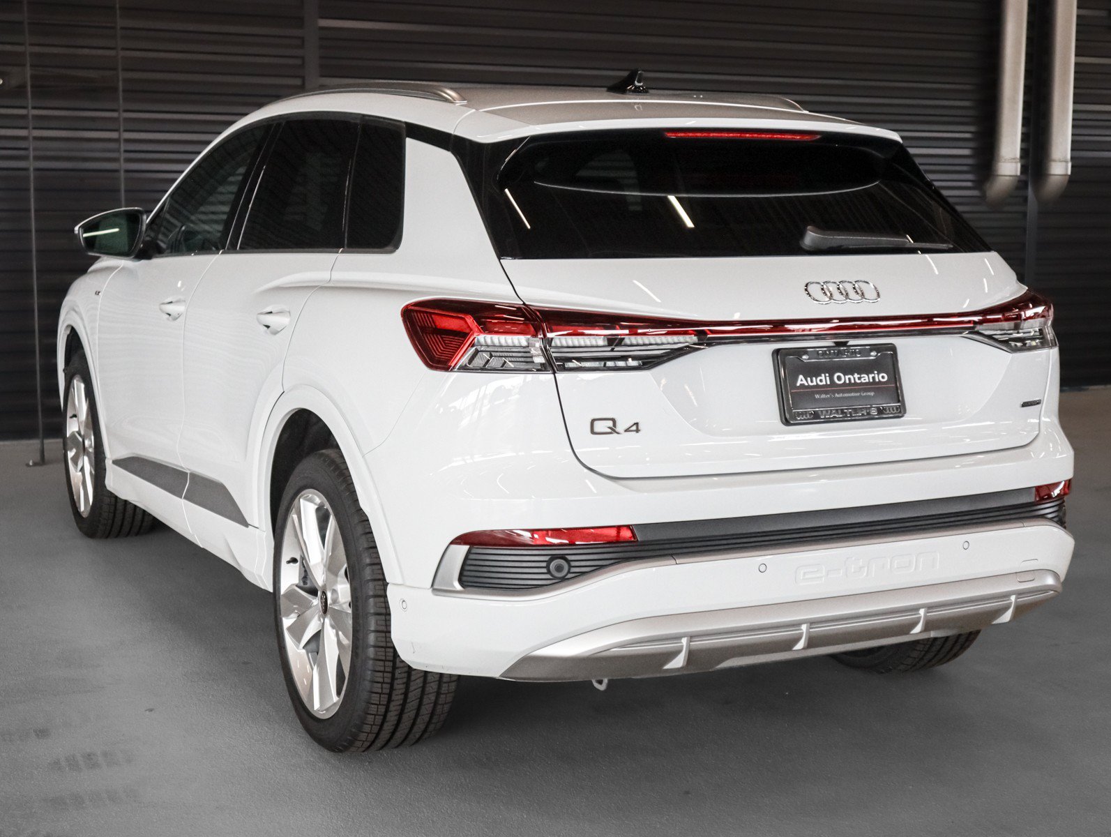 Used 2023 Glacier White Metallic Audi Premium Plus image 2