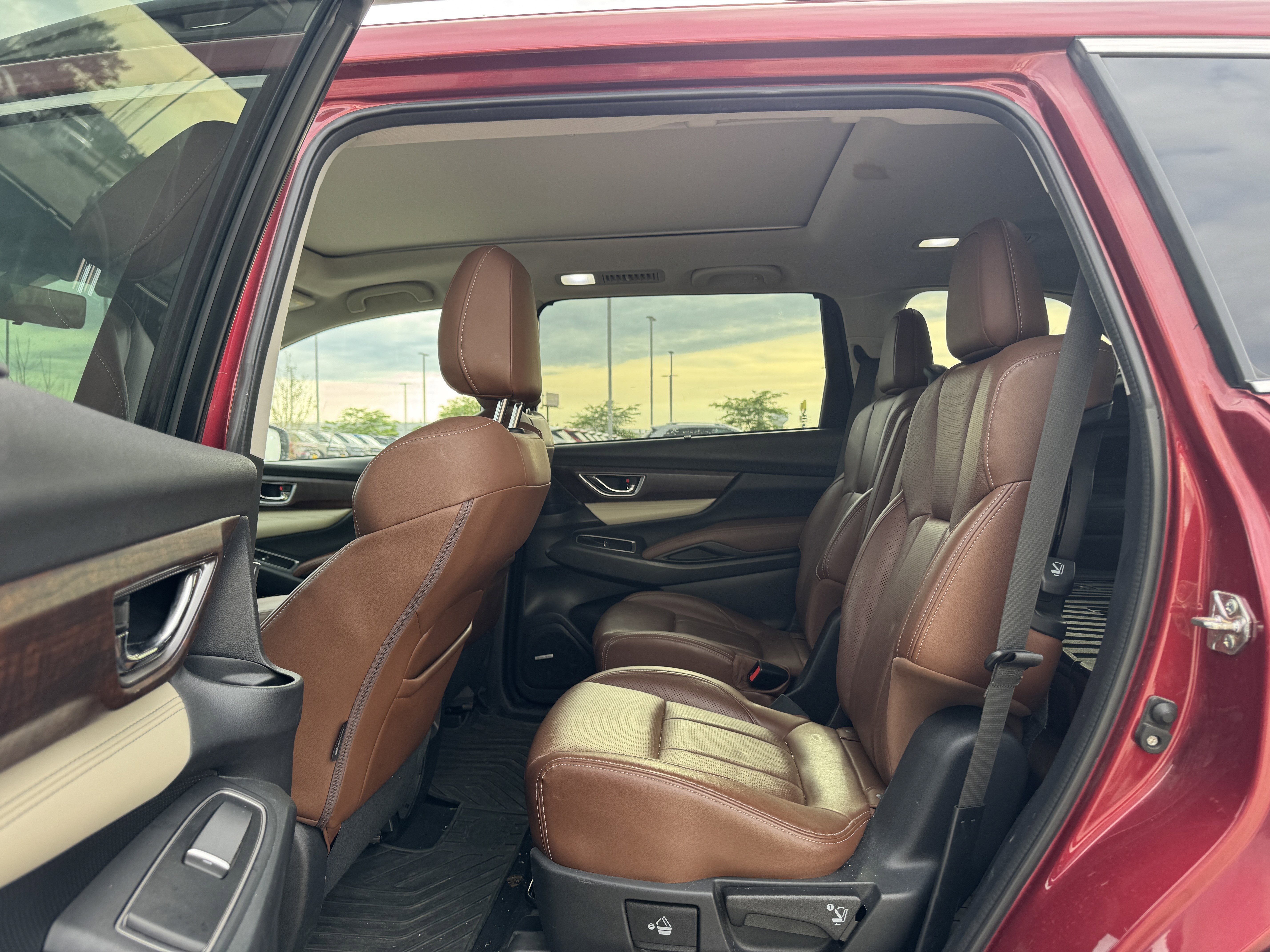 Used 2019 Crimson Red Pearl Subaru Touring image 6