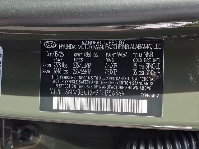 New 2026 Green Hyundai SEL Plus image 19