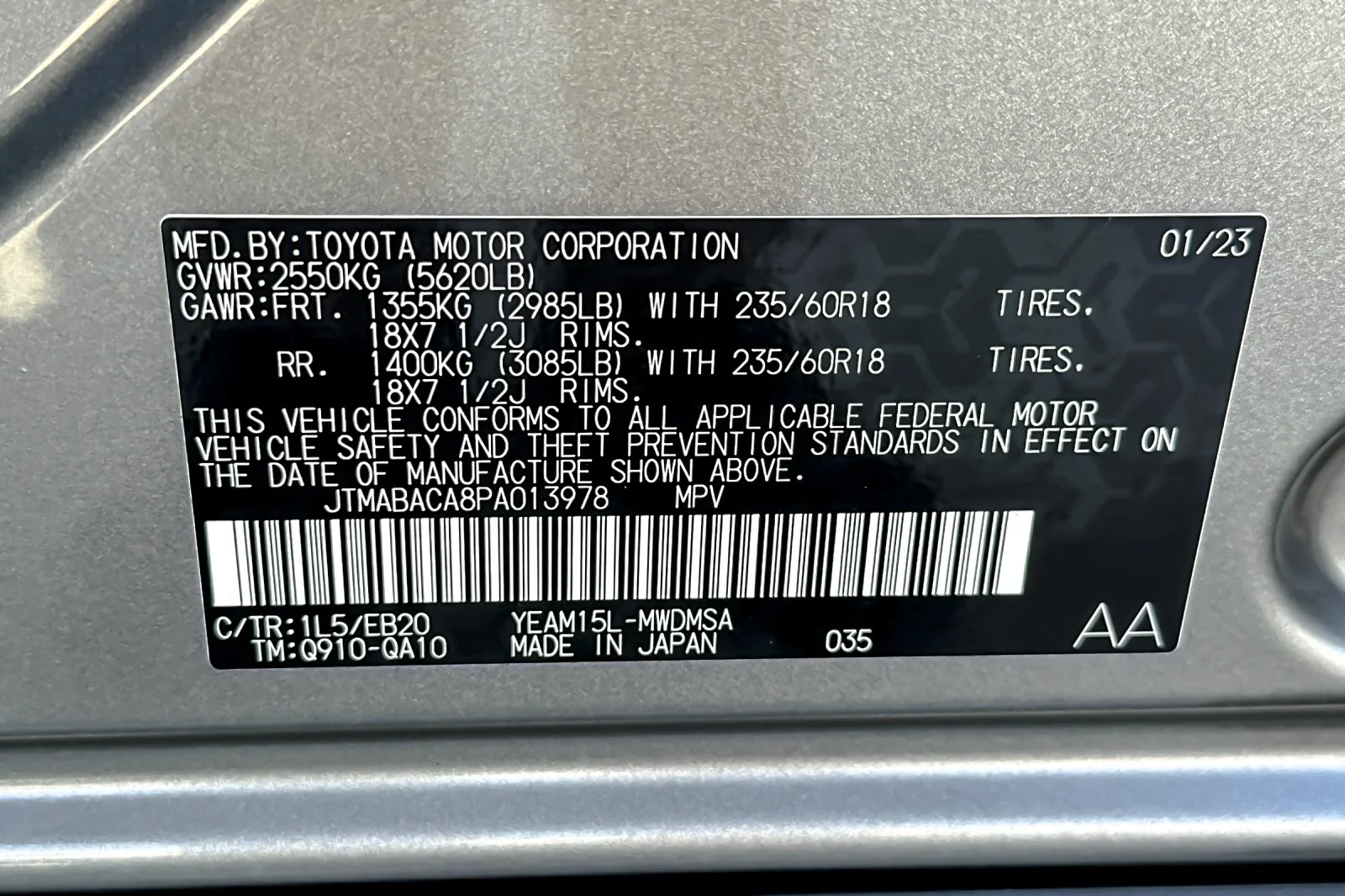Certified Used 2023 PRECIOUS METAL Toyota XLE image 27