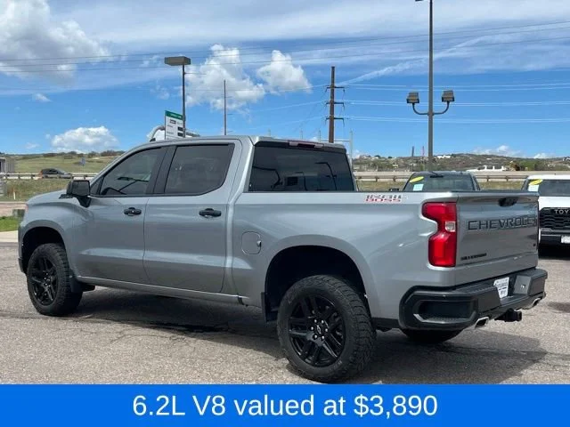Certified Used 2023 Sterling Gray Metallic Chevrolet LT Trail Boss image 3