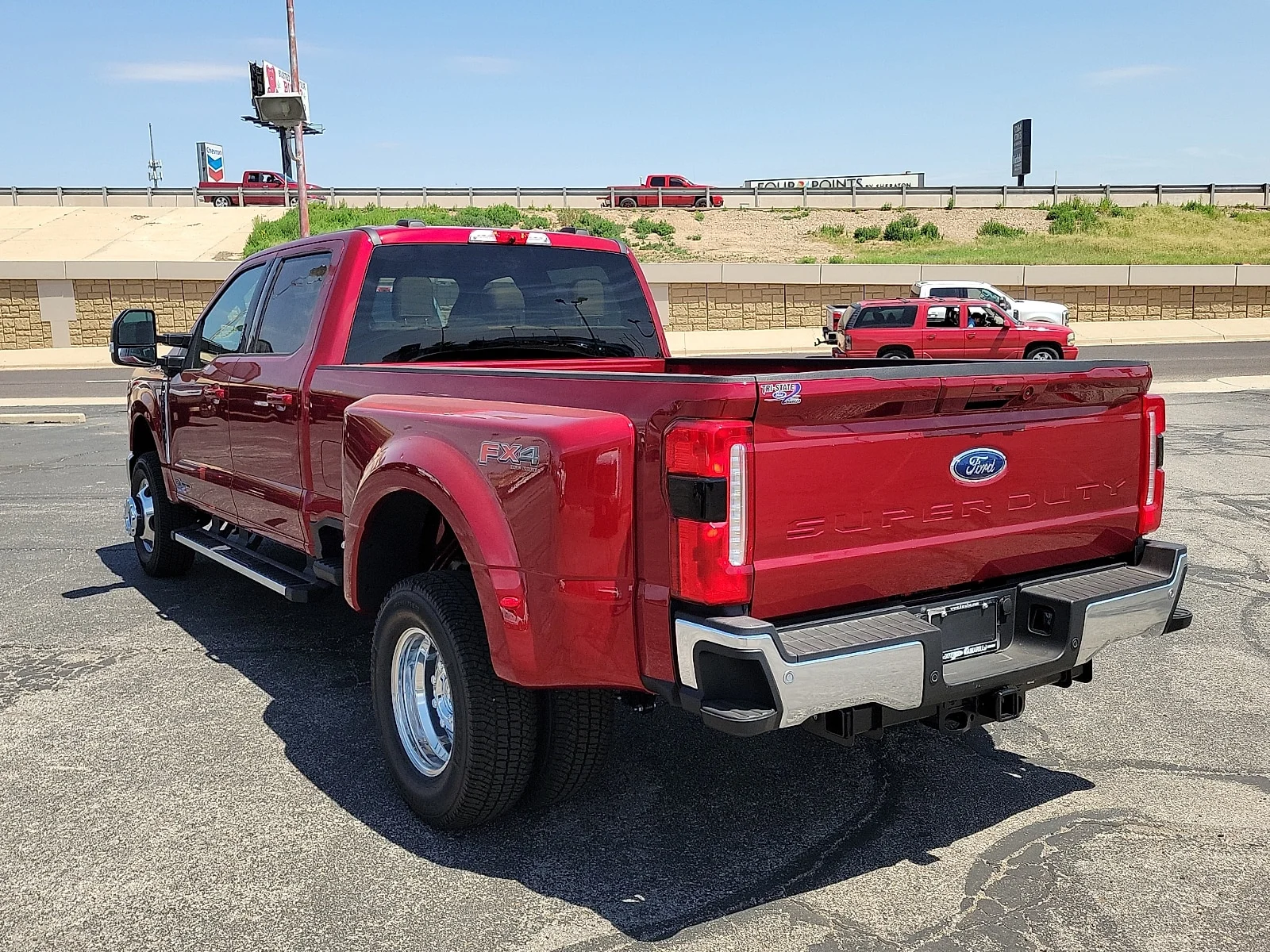 New 2026 Ruby Red Metallic Tinted Clearcoat Ford F-350&reg; Lariat&reg; image 3