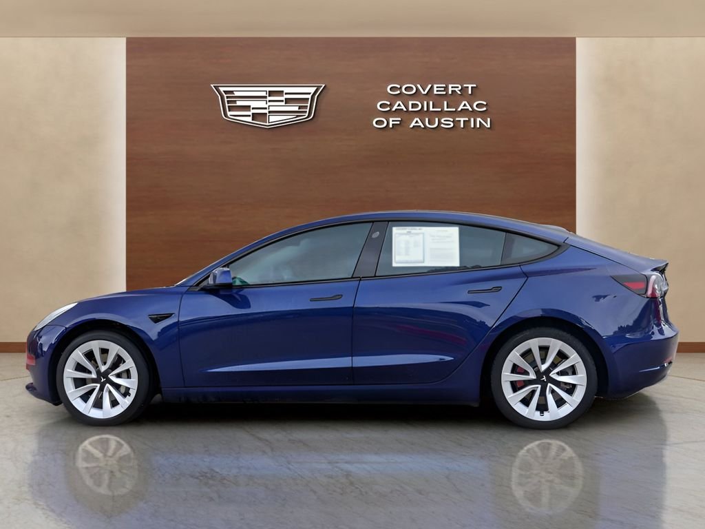 Used 2022 Tesla Model 3 Long Range with VIN 5YJ3E1EB1NF252878 for sale in Austin, TX
