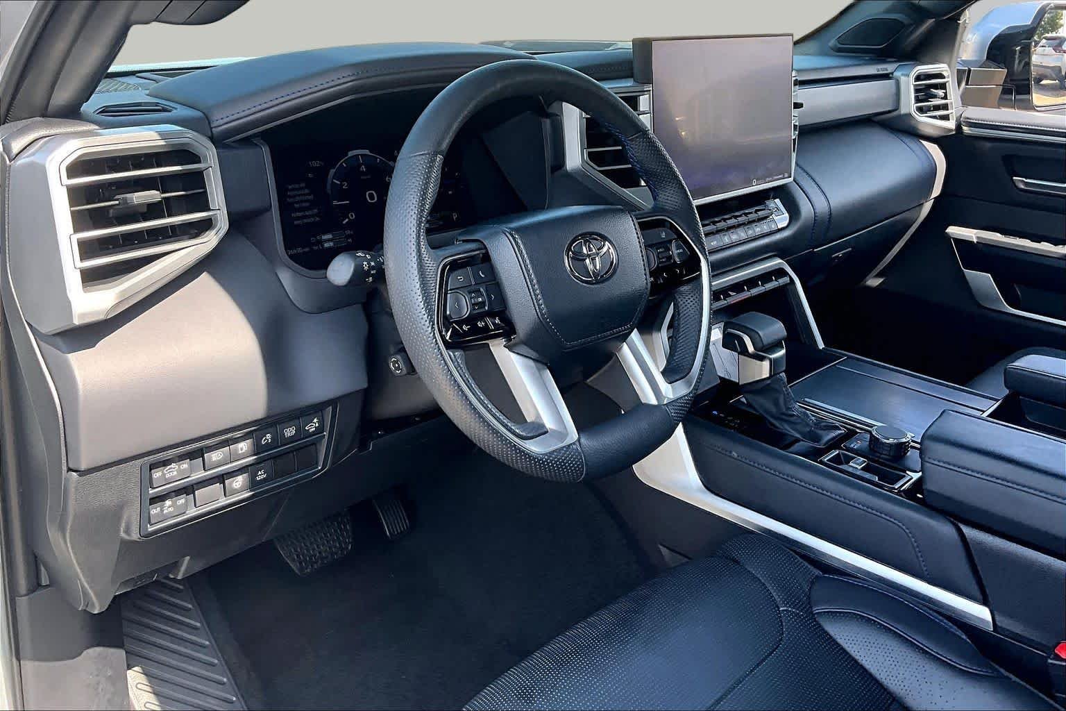 Used 2024 Celestial Silver Metallic Toyota Platinum Hybrid image 18