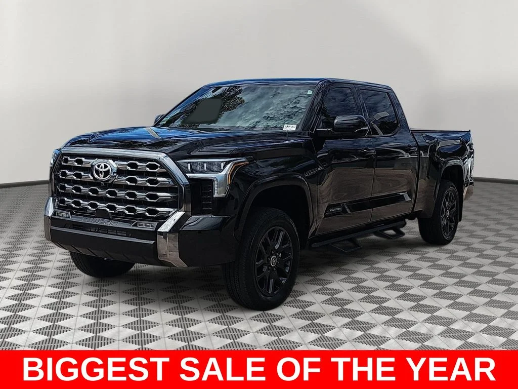 Used 2024 Midnight Black Metallic Toyota Platinum image 7