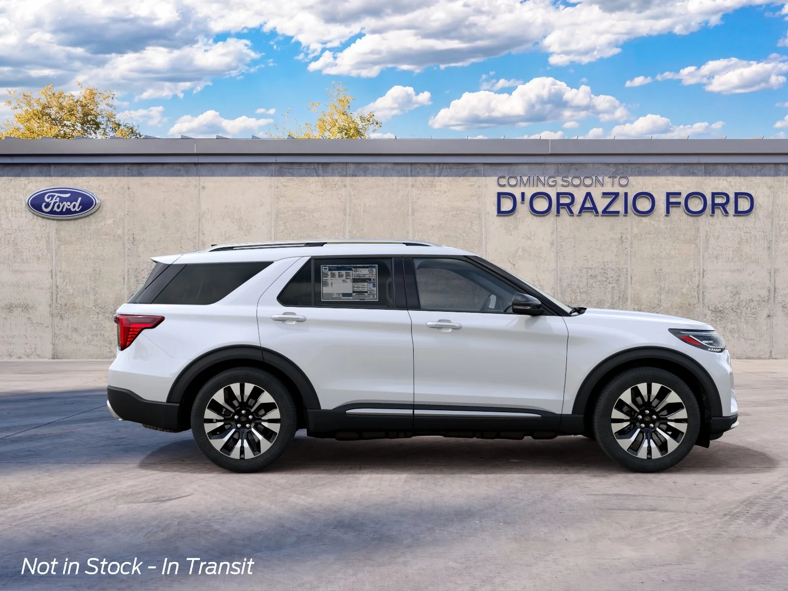 New 2027 Star White Metallic Tri-Coat Ford Platinum™ image 8