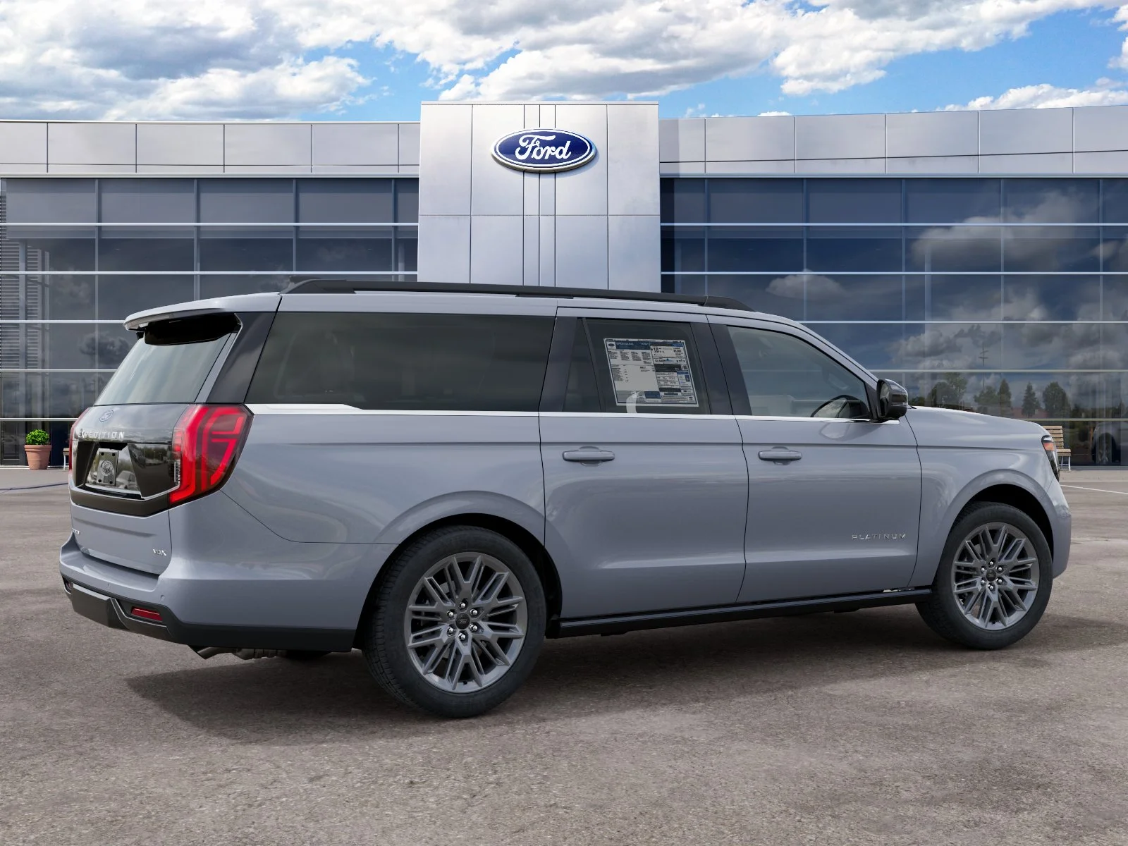 New 2027 Glacier Gray Metallic Tri-Coat Ford MAX Platinum image 54