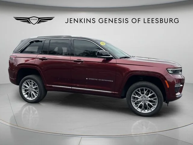 Used 2024 Red Jeep Summit 4xe image 2