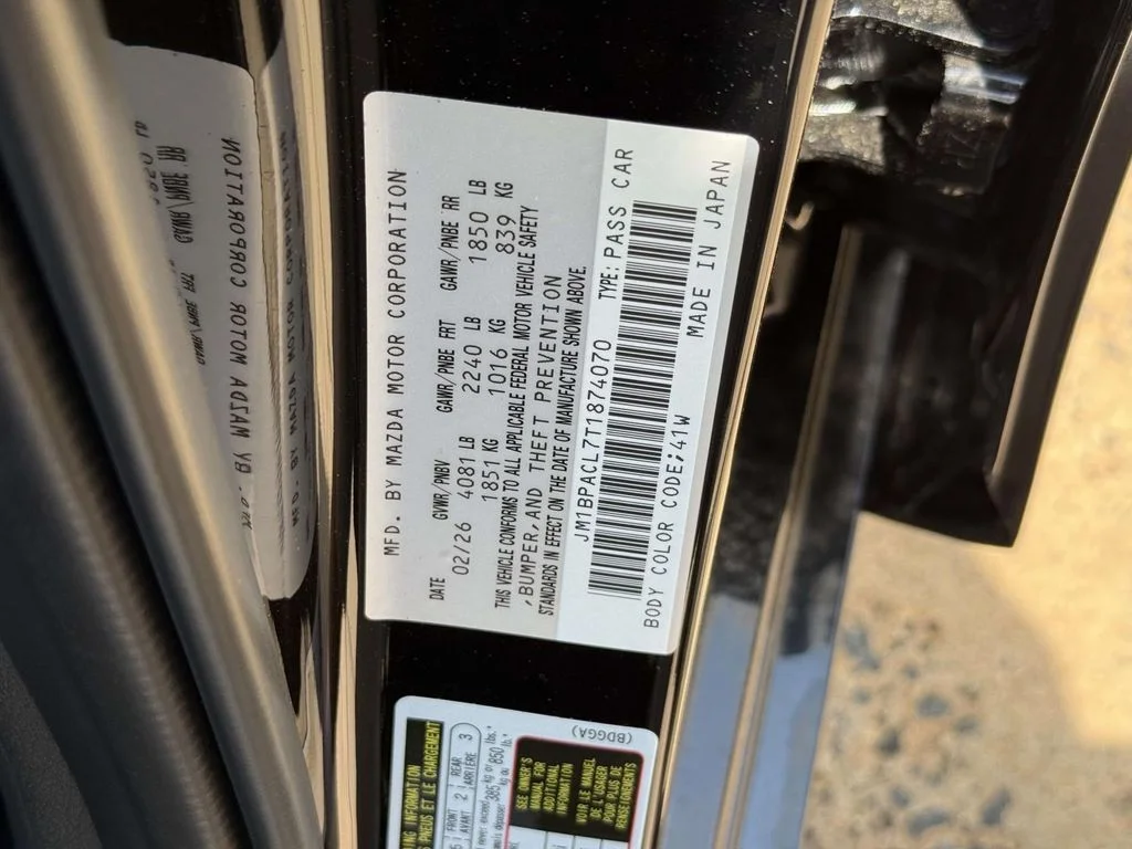 New 2026 Jet Black Mazda 2.5 S Preferred image 34