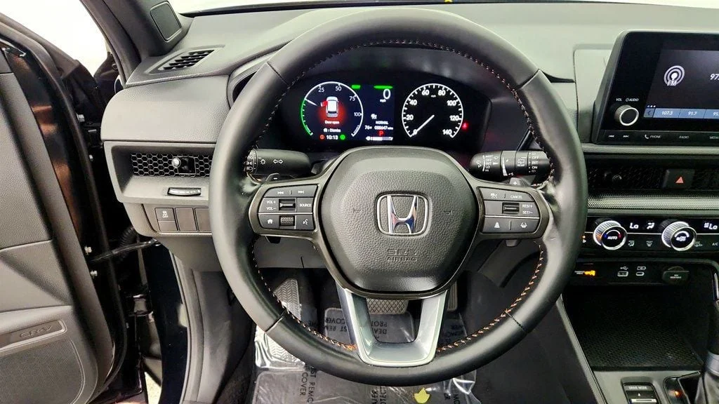 Used 2025 Crystal Black Pearl Honda Sport AWD image 14