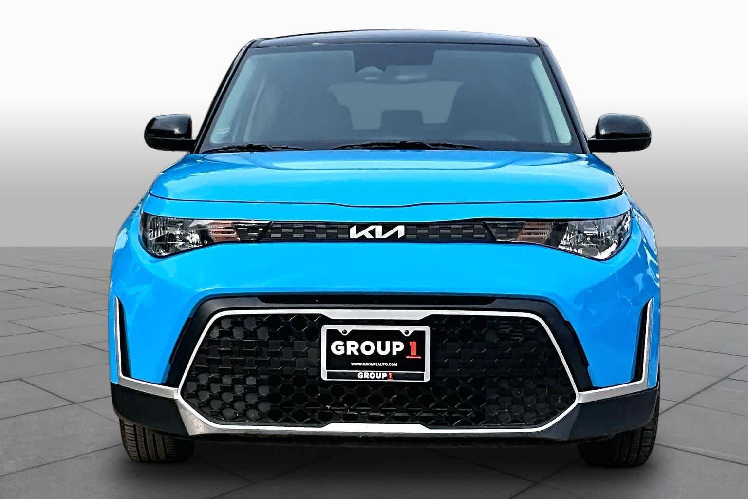 Used 2024 Surf Blue w/Black Roof Kia S image 4