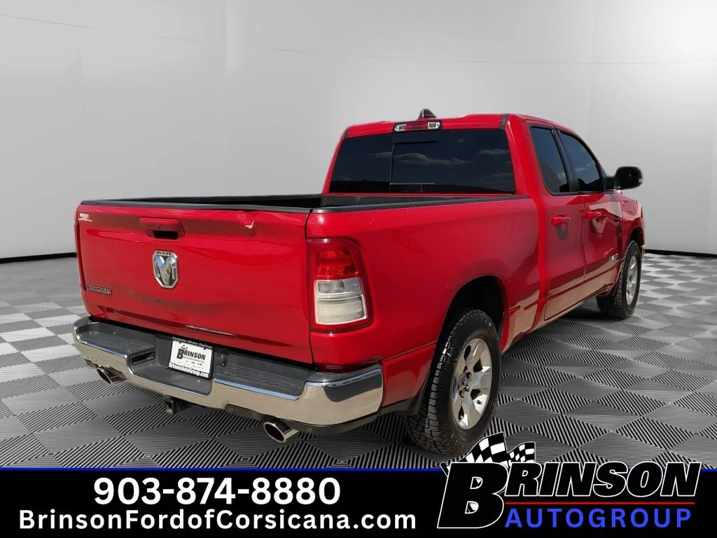 Used 2021 Flame Red Clearcoat Ram Big Horn image 7
