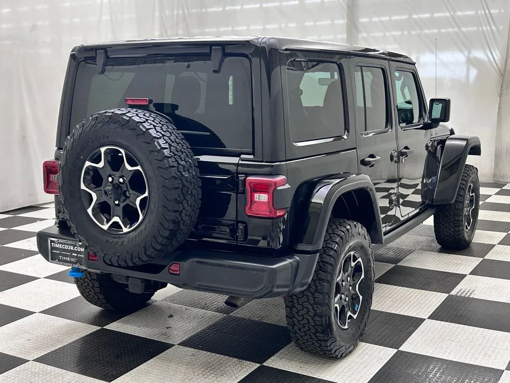 Used 2023 Black Jeep Rubicon 4xe image 7