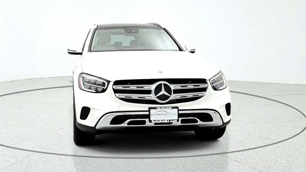 Used 2022 Polar White Mercedes-Benz GLC 300 4MATIC® w/ Panorama Roof & 12.3