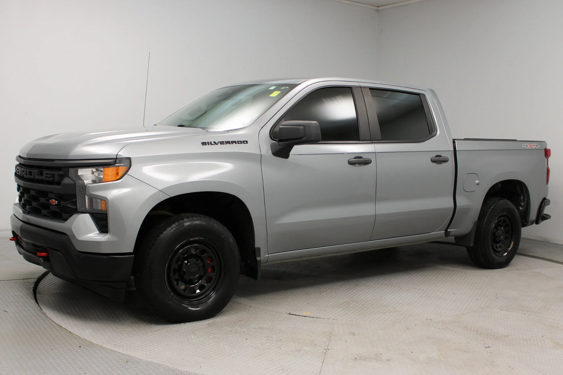 Used 2023 Sterling Gray Metallic Chevrolet 4WD Crew Cab 147 Work Truck image 24