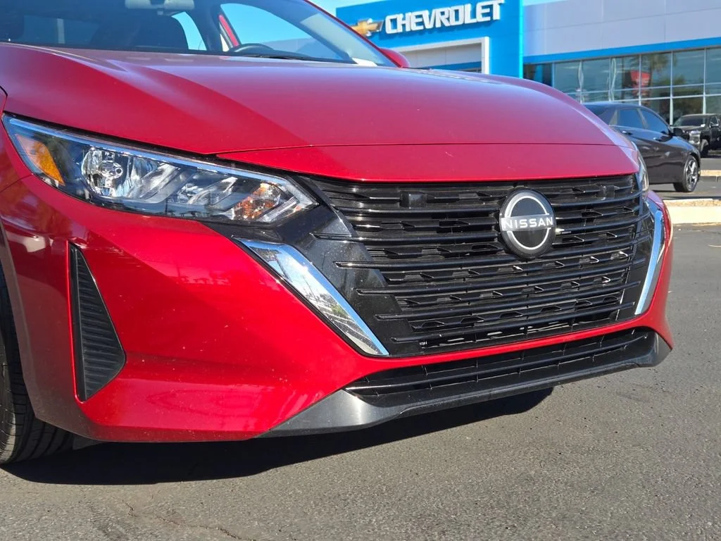 Used 2024 Scarlet Ember Tin Nissan SV image 8
