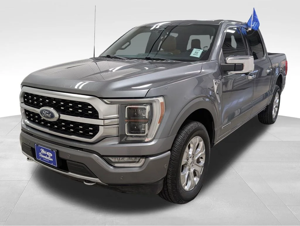 Certified Used 2022 Carbonized Gray Metallic Ford Platinum image 24