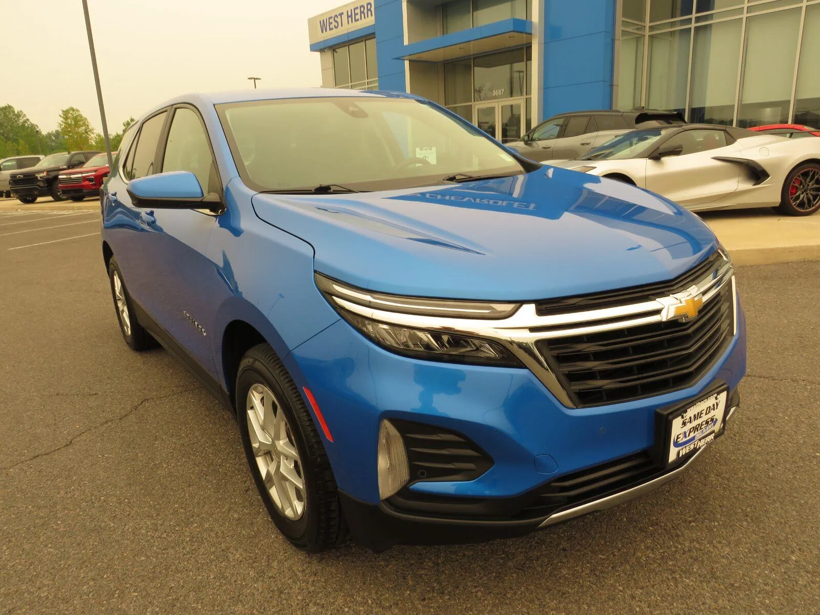 Used 2024 Riptide Blue Metallic Chevrolet LT image 2