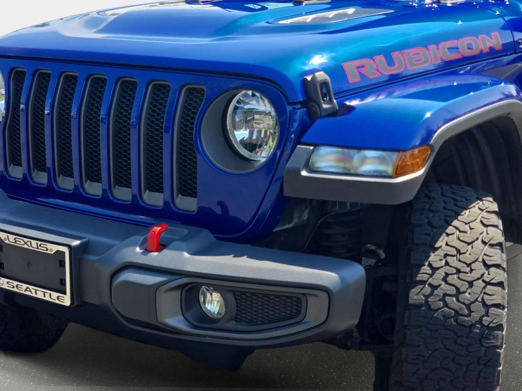 Used 2020 Blue Jeep Unlimited Rubicon image 31