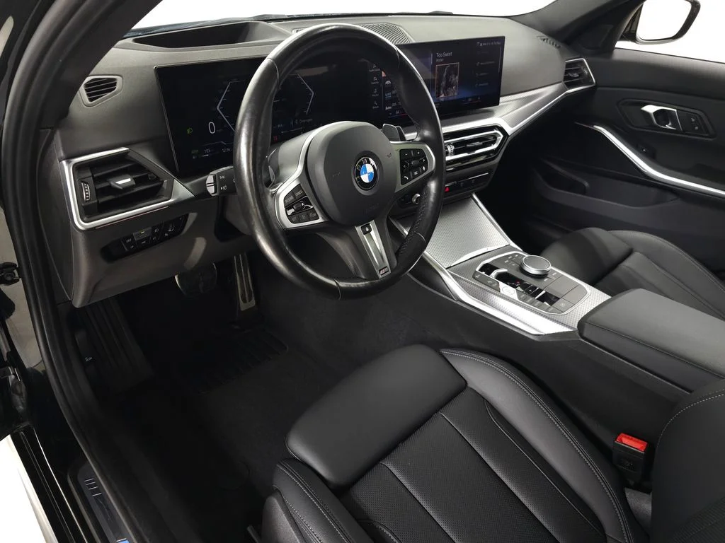 Used 2024 Black BMW 330i xDrive image 16