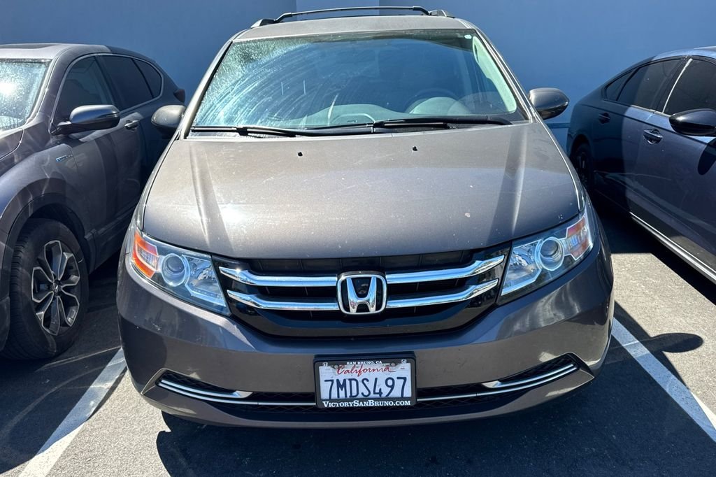 Used 2015 Smoky Topaz Metallic Honda EX image 3