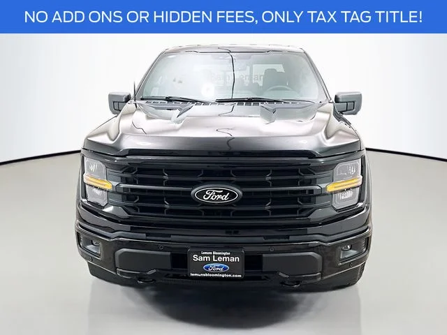 New 2026 Agate Black Metallic Ford XLT image 2