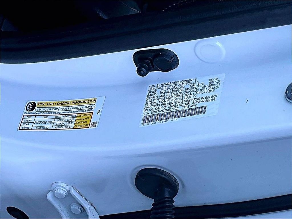Used 2022 White Honda Special Edition image 34