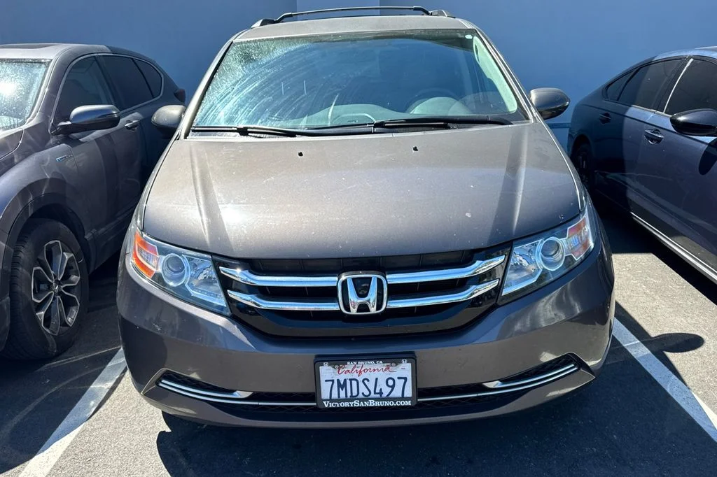 Used 2015 Smoky Topaz Metallic Honda EX image 3