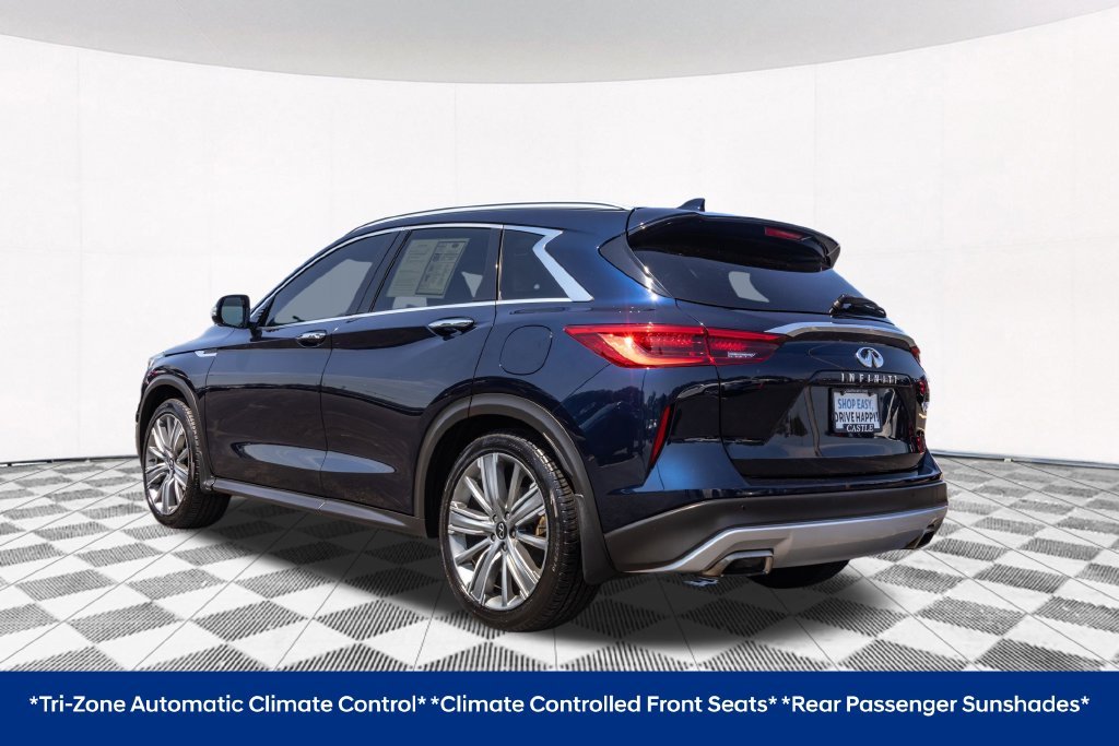 Used 2021 Blue INFINITI Sensory image 8
