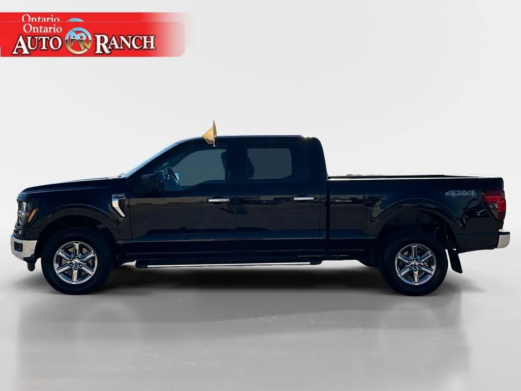 Certified Used 2024 Agate Black Metallic Ford XLT image 2