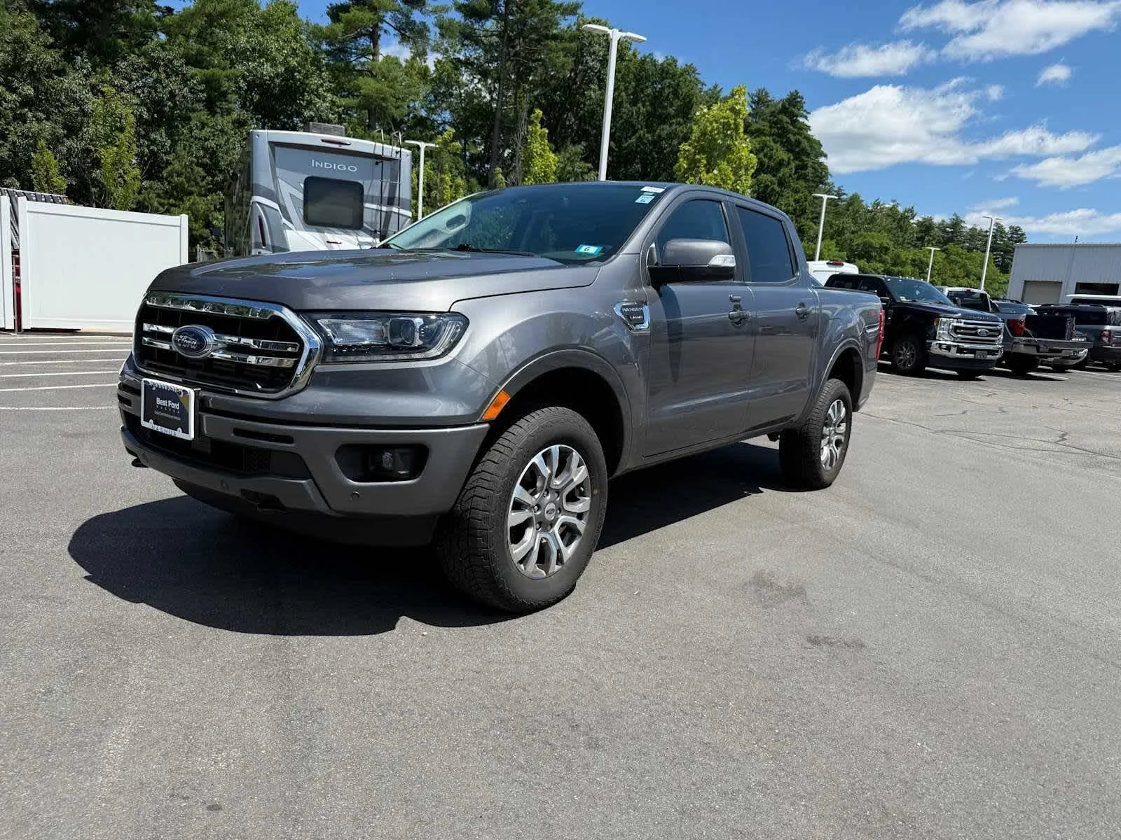 Used 2023 Carbonized Gray Ford LARIAT image 1