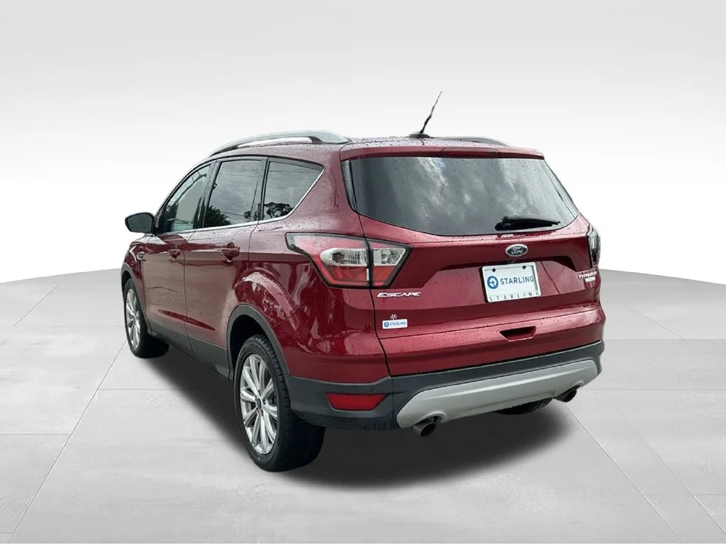 Used 2017 Red Ford Titanium image 5