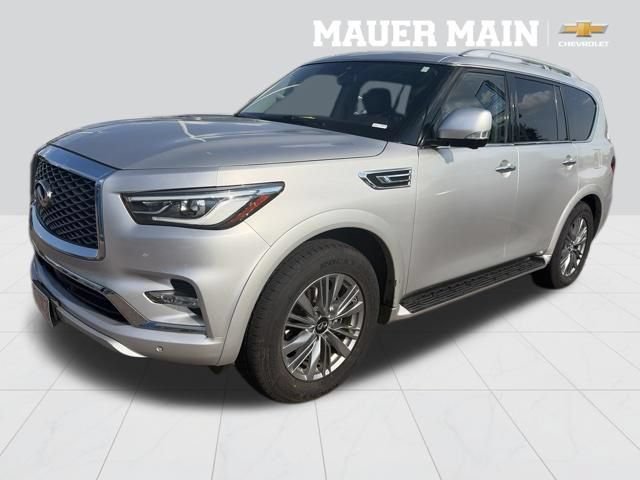 Used 2021 Silver INFINITI LUXE AWD image 1