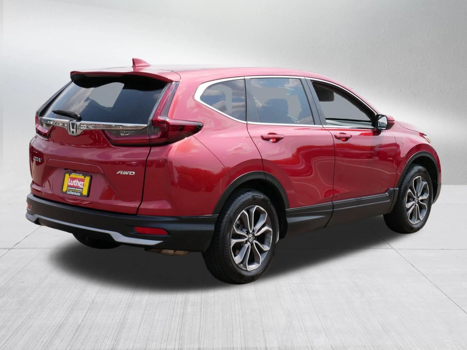 Used 2021 Radiant Red Metallic Honda EX image 7