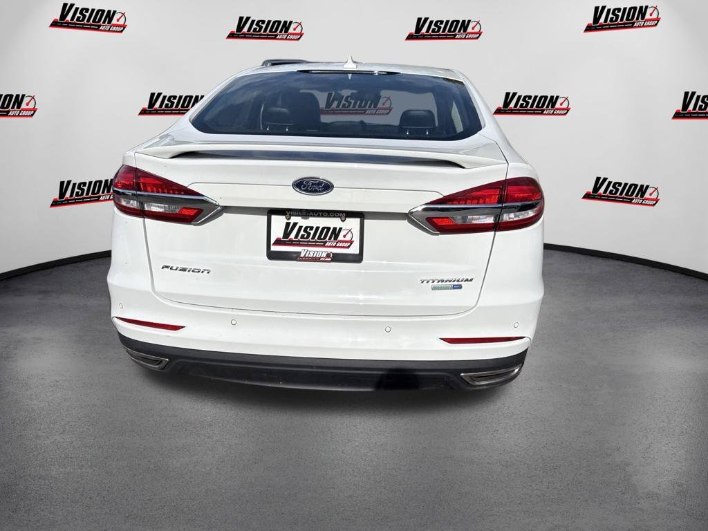 Used 2020 White Ford Titanium image 6