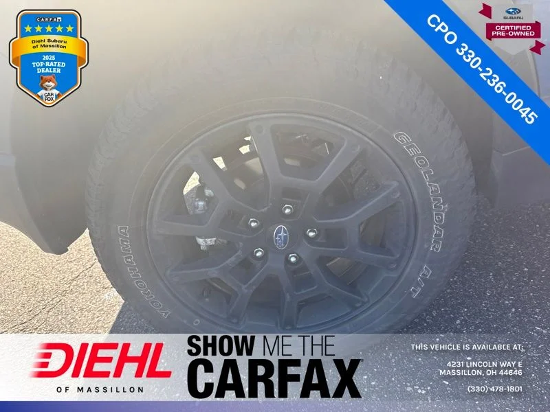 Used 2024 Blue Subaru Wilderness image 7