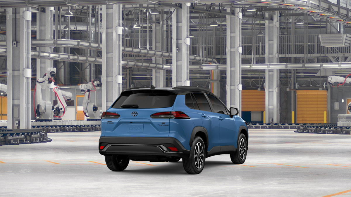 New 2026 Cavalry Blue Toyota Hybrid SE image 17