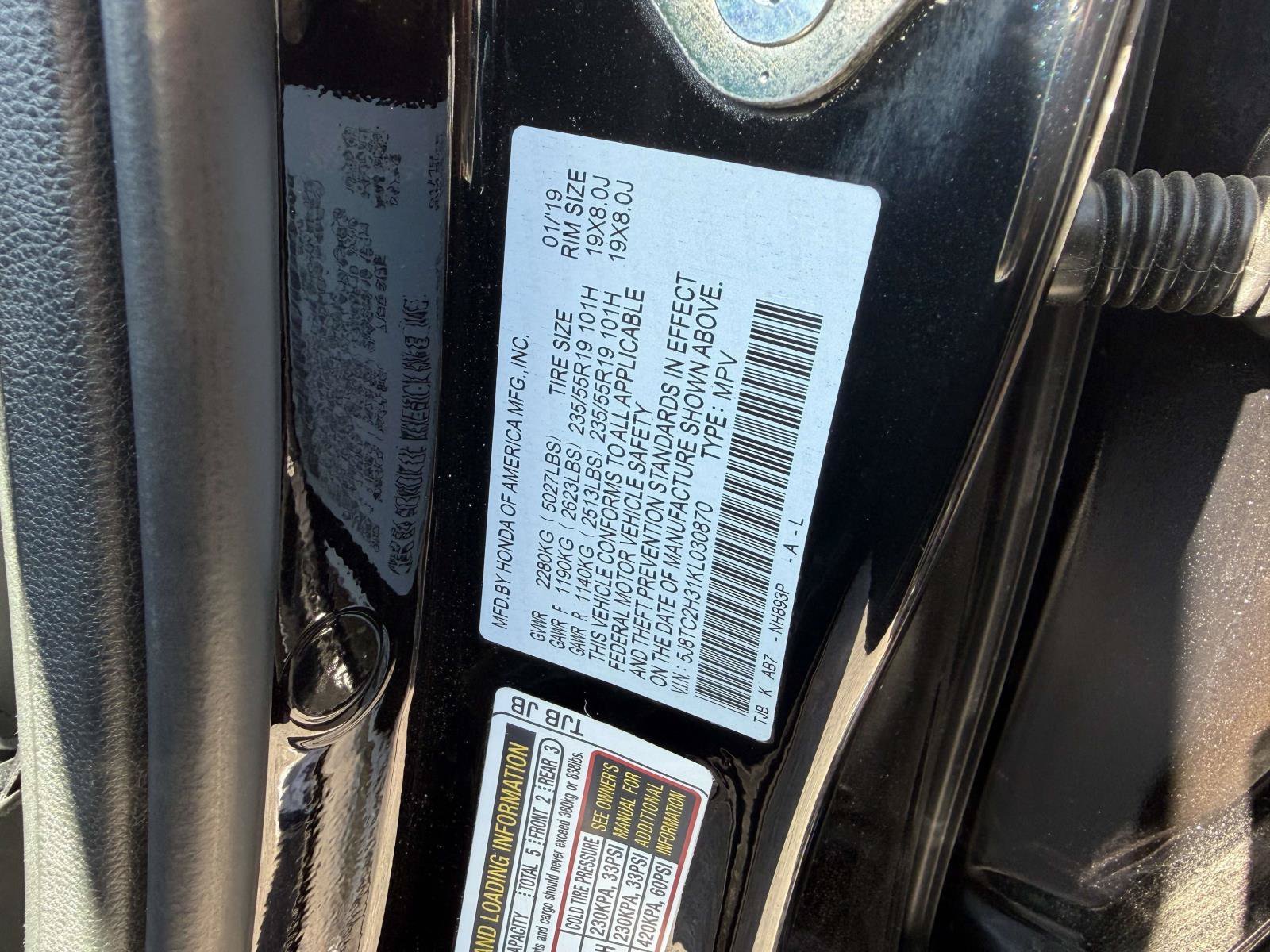 Used 2019 Black Acura SH-AWD image 5