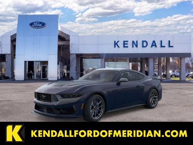 New 2026 Blue Ember Metallic Ford Dark Horse image 1