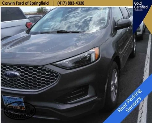Used 2024 Carbonized Gray Metallic Ford SEL image 12