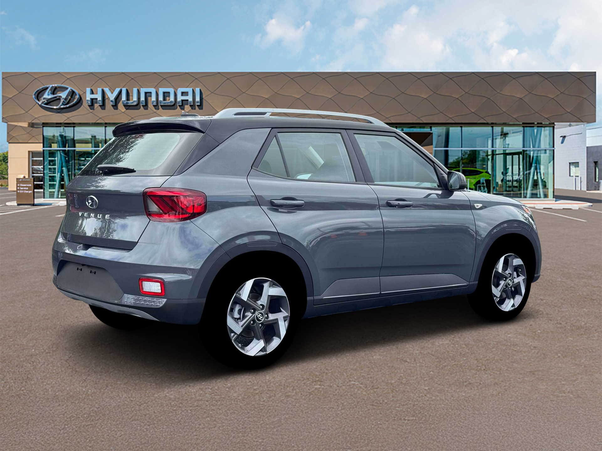 New 2026 Gray Hyundai SEL w/Two-Tone Roof image 8