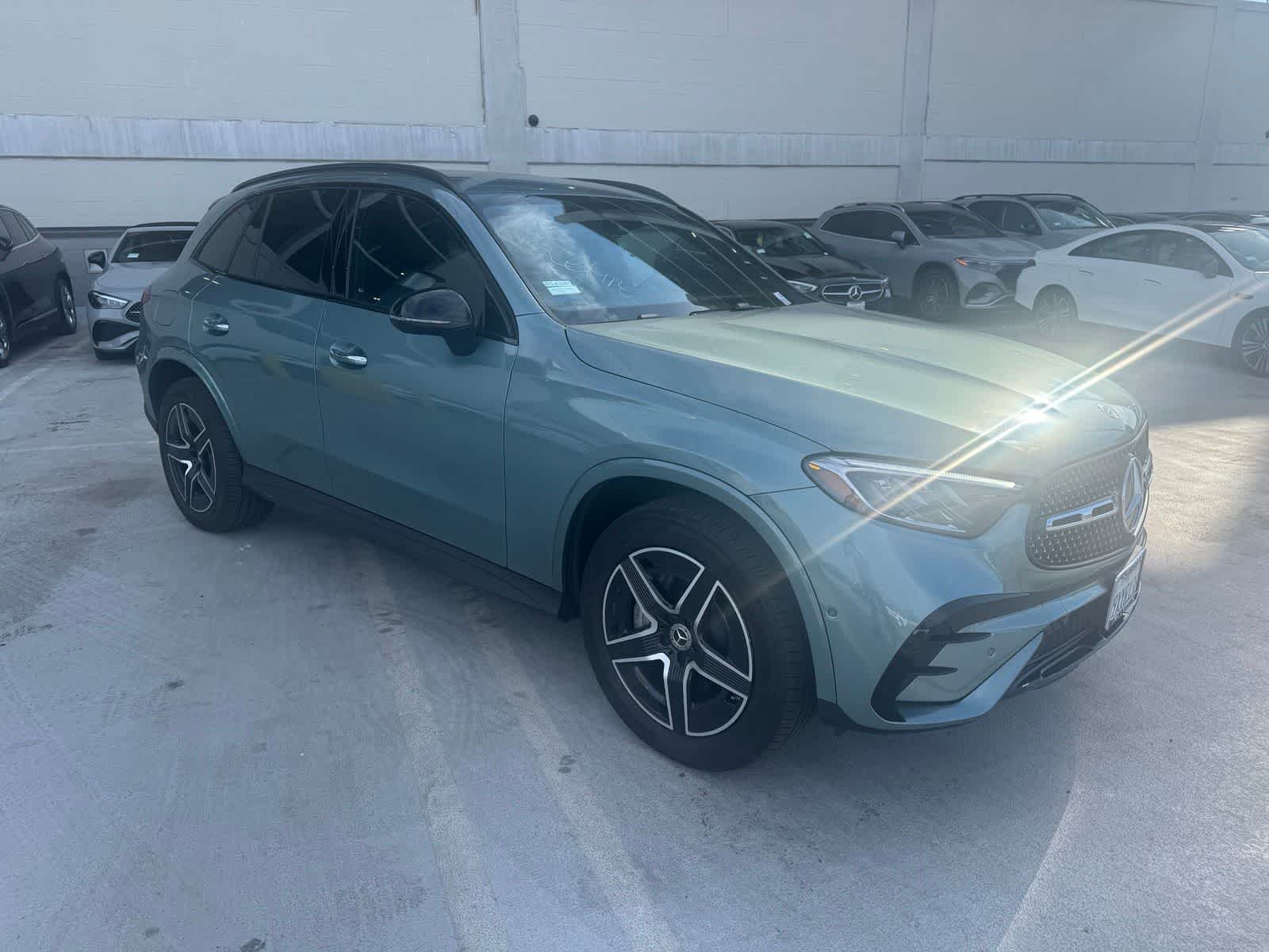 Certified Used 2026 Verde Silver Metallic Mercedes-Benz GLC 300 image 2