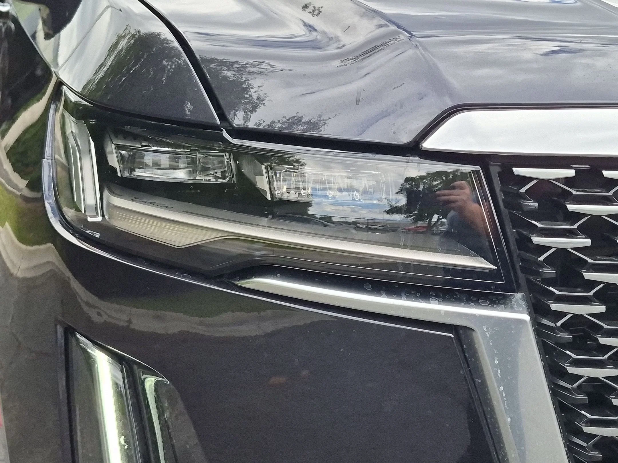 Used 2022 Galactic Gray Metallic Cadillac Premium Luxury image 11