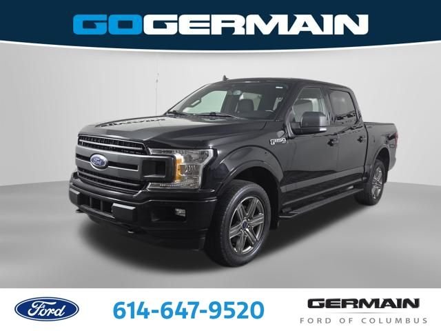 Used 2019 Agate Black Metallic Ford XLT image 1