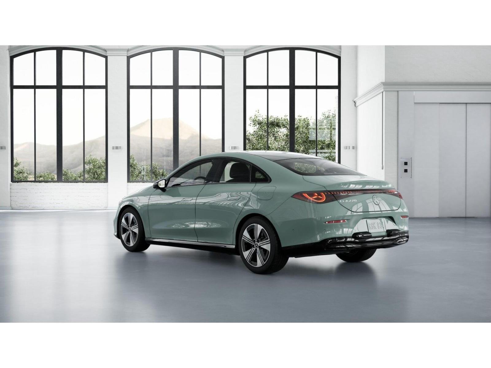 New 2027 Liquid Crystal Green Mercedes-Benz CLA 220 image 28